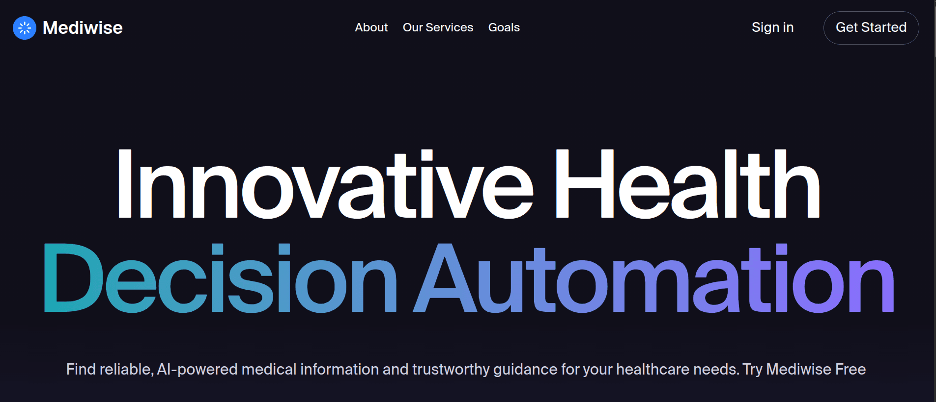 Mediwise AI screenshot